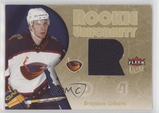 2005-06 Fleer Ultra Rookie Uniformity Braydon Coburn #RU-BC 0a4