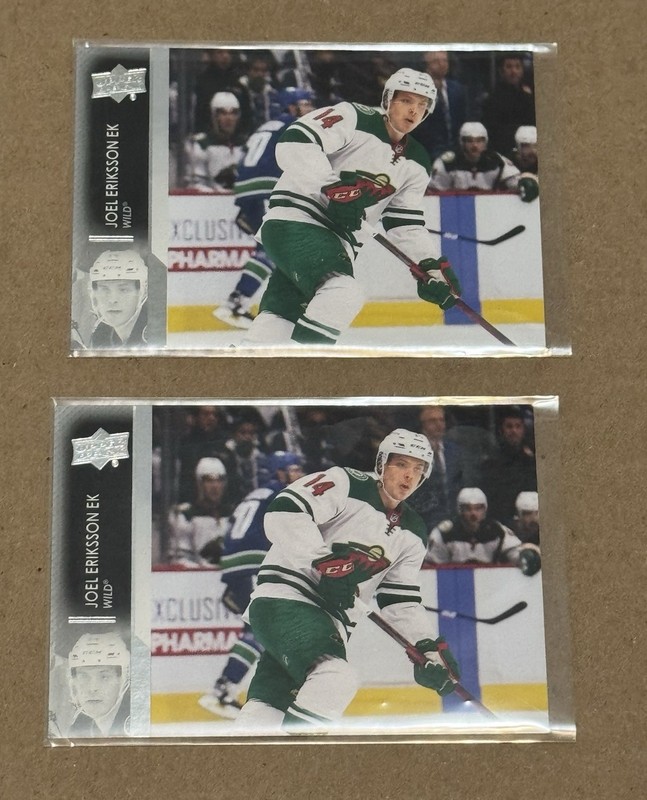 2021-22 Upper Deck Series 2 - Joel Eriksson Ek #340 Lot 2 Minnesota Wild