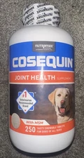 Nutramax Cosequin with MSM Joint Health Supplement for Dogs 250 Tabs
