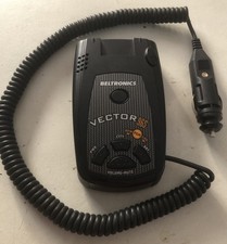 BELTRONIC Vector 965 RADAR DETECTOR W/ ORIGINAL CORD Tested Work