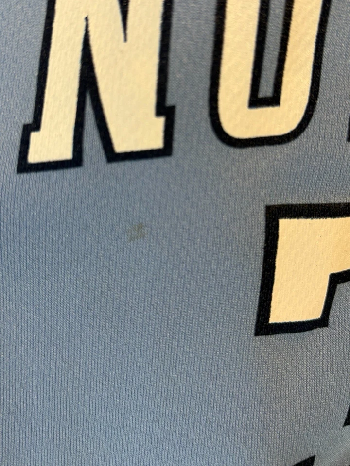 Camiseta deportiva de baloncesto North Carolina Tar Heels juvenil M Nike Jordan UNC #3 Foto 4 de 4