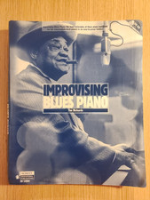 IMPROVISING BLUES PIANO by TIM RICHARDS - SCHOTT - FREEPOST - CD IS MISSING