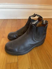Blundstone  Rustic Black Leather Chelsea Boots, Size 6.5 AU/USM 7.5