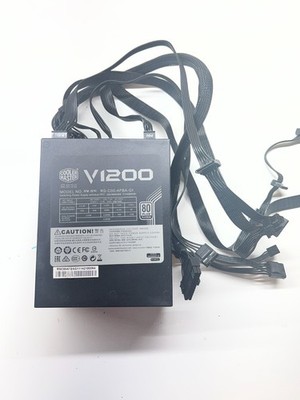 Cooler Master V1200 Platinum ATX Modular 1200W Power Supply RS-C00-AFBA-G1 used