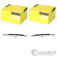 2X Triscan Bremsschlauch BremsschlÄUche Hinten Passend FüR Audi A4 Seat Exeo