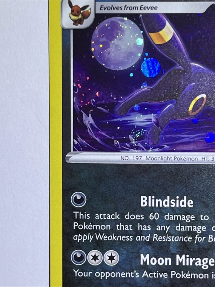 Umbreon SWSH129 SWSH: Sword & Shield Promo Cards Holo Splash Swirl! - Image 2 of 3