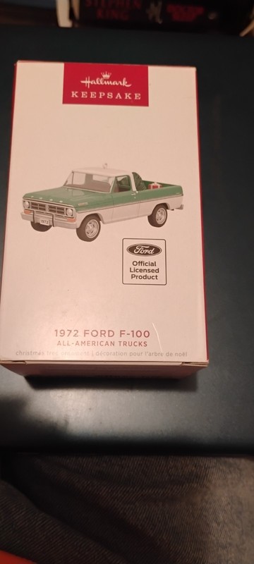 2022 Hallmark Keepsake Ornament 1972 Ford F-100 All American Trucks #28 New