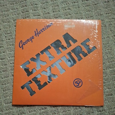GEORGE HARRISON Extra Texture APPLE LP VG die-cut cover SHRINK
