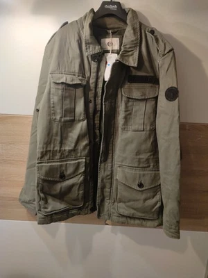 L Große C&A Herren Jacke 100%Cotton  Winterjacke Frühlingjacke Herbstjacke - Bild 1 von 4