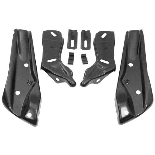 1971 1972 Chevy Chevelle El Camino Bumper Bracket Front 8 pcs Set Dyancorn 1411R