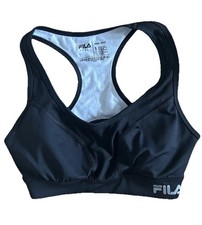 Fila Black Sports Bra Small