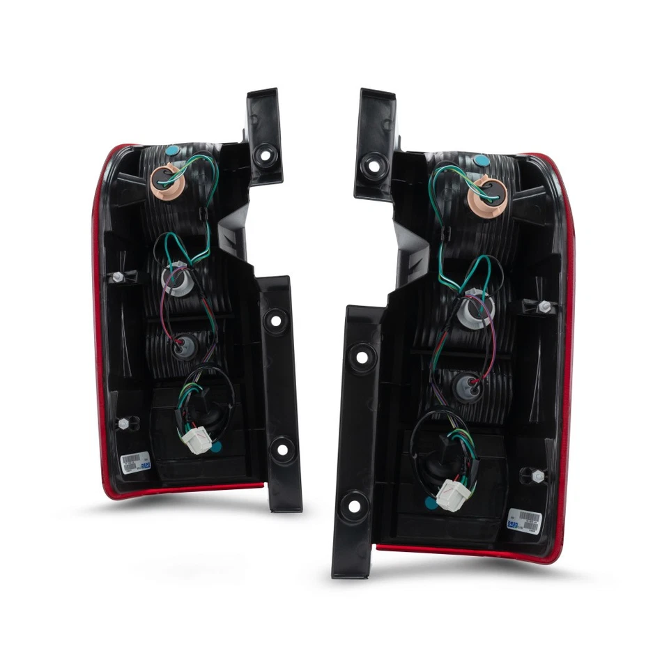 Par de luces traseras para conductor y pasajero Nissan NV1500 2012-2017 DOT con bombillas S|SV Foto 2 de 4