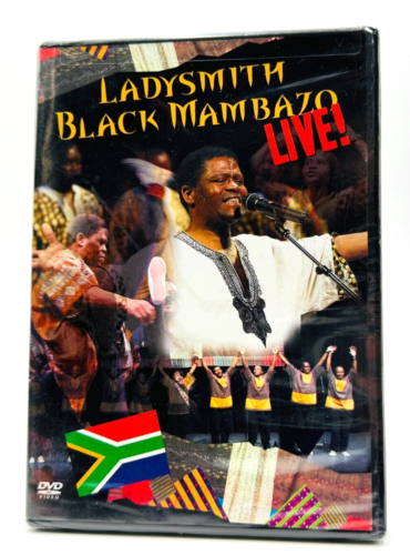 Ladysmith Black Mambazo Live 2009 Stage Show DVD FABRYCZNIE NOWY ZAPIECZĘTOWANY - Zdjęcie 1 z 4