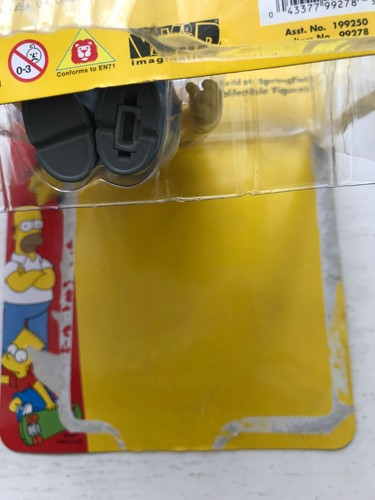 Caja Playmates Interactivo The Simpsons Serie Donut Cabeza Homer Acción Figura - Imagen 3 de 4