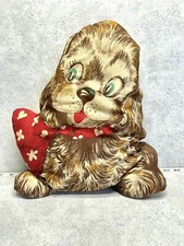 Vintage 50 s COCKER SPANIEL Pillow Plush