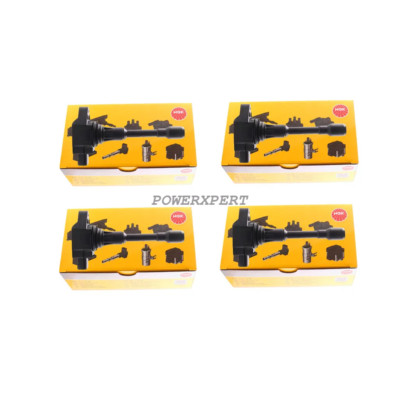 22448JA00A For Nissan Altima Cube Rogue 2.5L U5422 4 pcs OEM NGK Ignition Coils