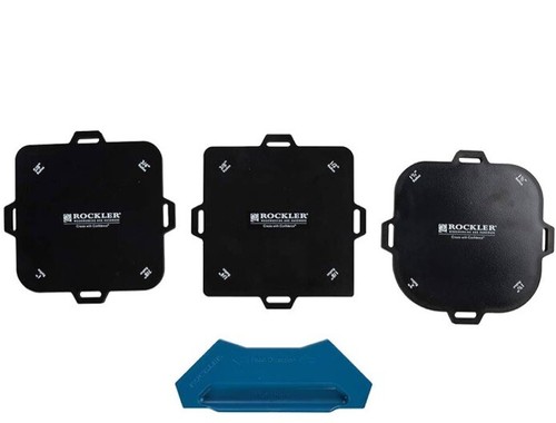 New Rockler Corner Radius Routing Templates Shape Corners from 1/8” to 2” 57510 - Picture 1 of 4