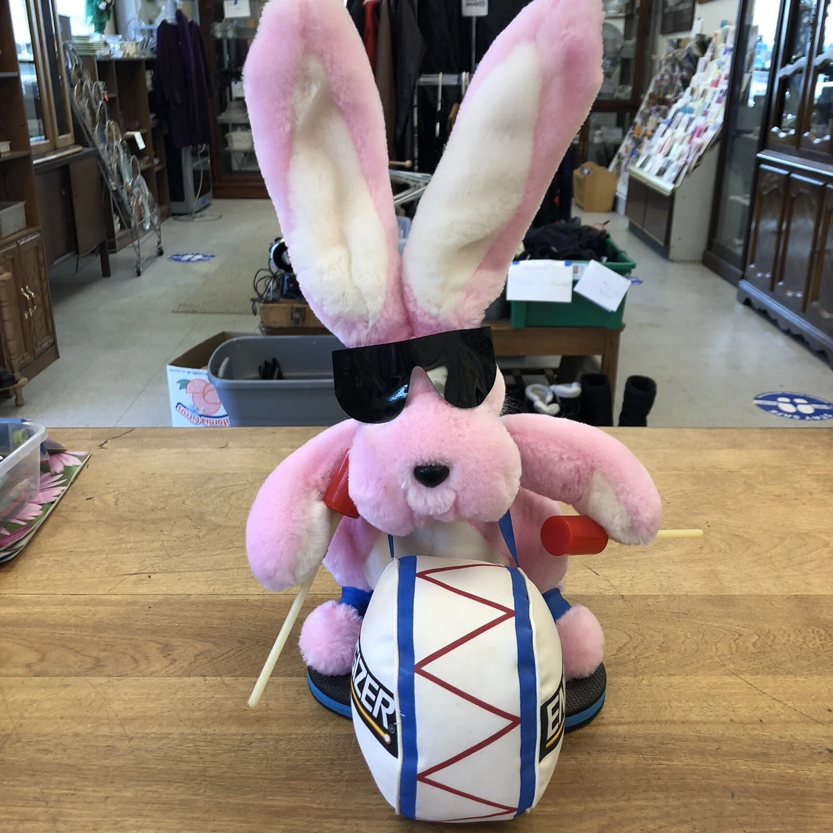 Energizer bunny plush deals