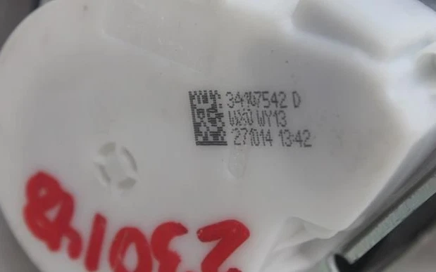 BMW 328I 330I 335I 2014-2018 retractor de cinturón de seguridad delantero izquierdo del conductor negro Foto 2 de 2