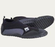 O'Neill Reactor 2mm Reef Booties - Men's - 8 / Black/Coal