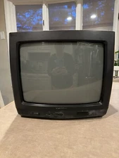 Vintage Orion TV1326 13" CRT TV - Television Works Great June 1996