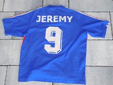 MAILLOT adidas ENFANT foot FOOTBALL equipe de FRANCE JEREMY Mathieu FRENCH TEAM