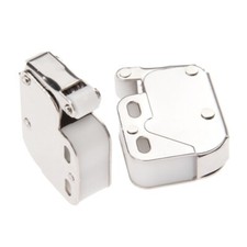 Silver Mini Tip Catch Latch Spring Loaded Cupboard Door Cabinet Caravans Lock
