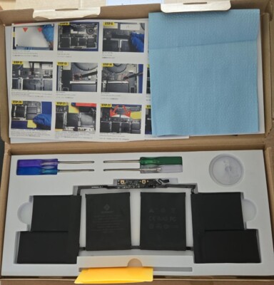 E EGOWAY A1707 A1820 Laptop Akku kompatibel mit MacBook Pro 15 Zoll A1707