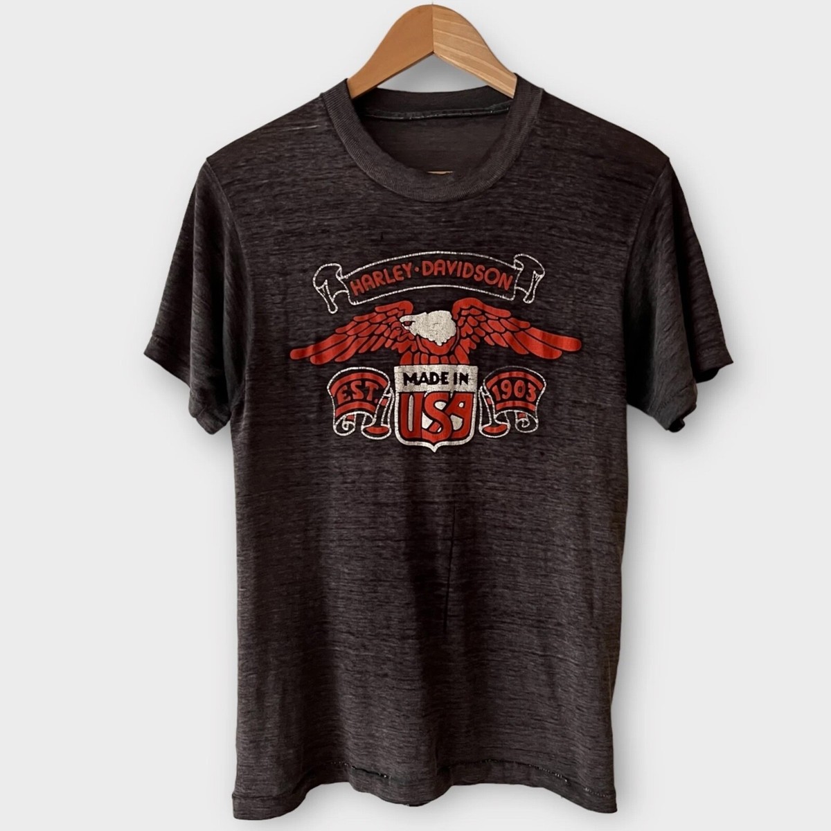 1970s Harley Davidson Motorcycle Vintage Tee Shirt 70s | eBay 1970s Harley Davidson Motorcycle Vintage Tee Shirt 70s | eBay