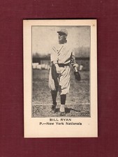 BILL ROSY RYAN, N. Y. Giants ~ 1922 American Caramel E121 REPRINT | 1972 TCMA B