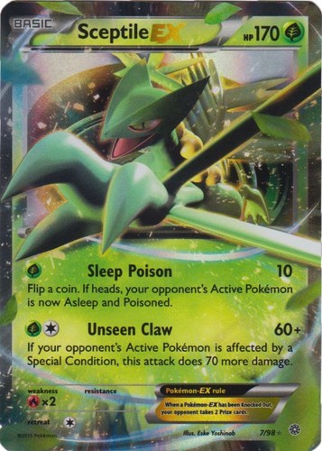 【PSA8】ジュカインEX 英語 84/98 Sceptile Sceptile-EX 【PSA8】ジュカインEX 英語 84/98 Sceptile (Full Art