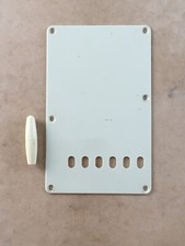Fender Vintage Spec Aged White Relic Tremolo Cover Strat Back Plate Mint Green