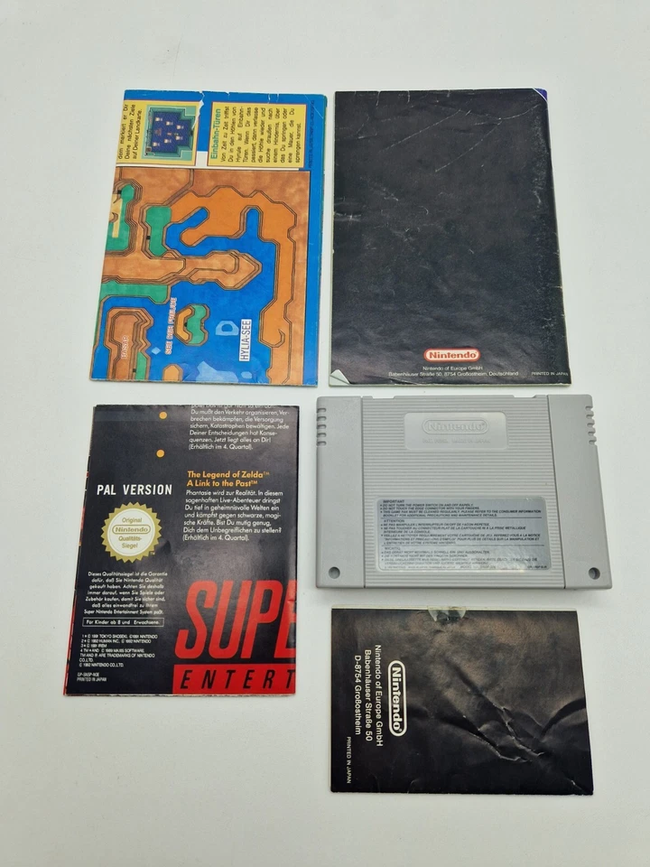 The Legend Of Zelda A Link To The Past - Super Nintendo SNES - PAL Deutsch - OVP - Bild 3 von 4