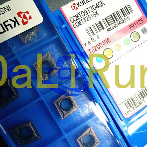New 10pcs Kyocera CNC Blade CCMT09T304GK PR1125 New 10pcs Kyocera CNC Blade CCMT09T304GK PR1125