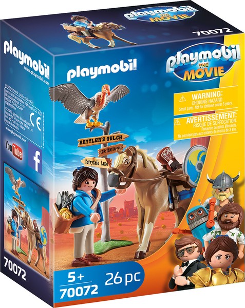 Playmobil Movie 70072 - Playmobil: The Movie Marla Mit Pferd-image