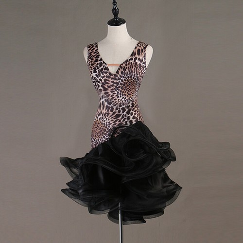 NEU Latino salsa Kleid TanzKleid LatinaKleid Latein Kleid Turnierkleid#F428 - Bild 5 von 20
