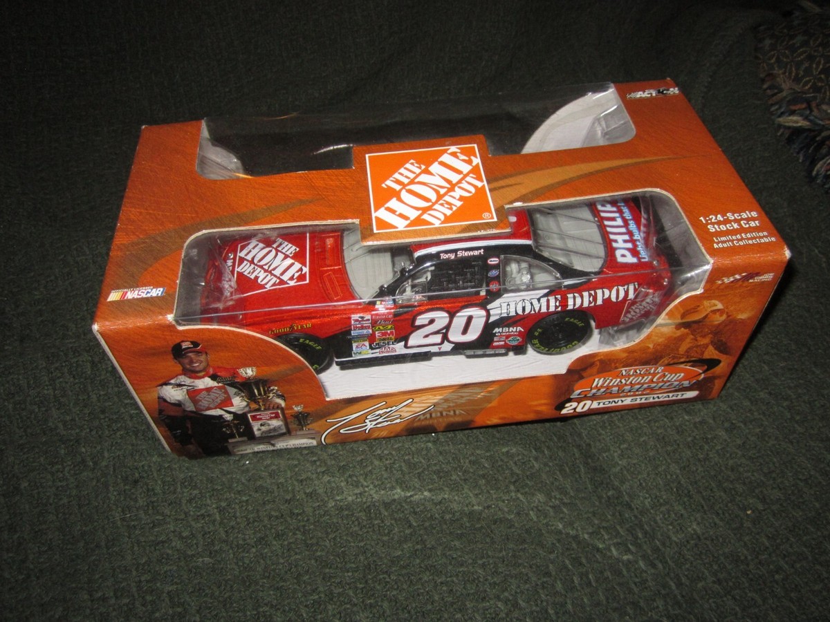 2002 #20 Tony Stewart Home Depot Nascar Winston Cup Champion
