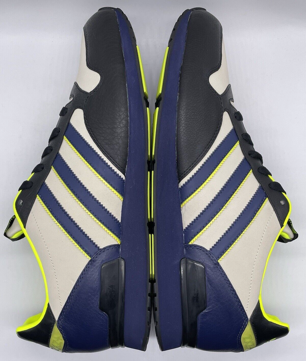 adidas Originals Mens ZXZ Plus 2007 Navy Neon 048664 Size 12