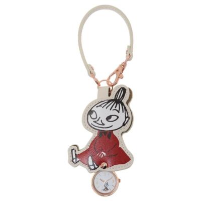 Moomin Keychain Watch Die-Cut Leather Little My Re Scandinavian Present Characte