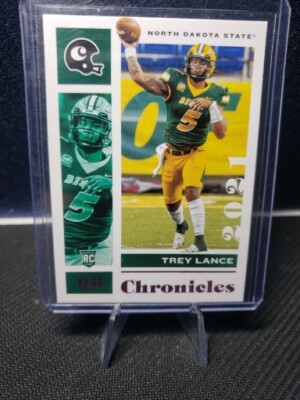 TREY LANCE 2021 Panini Chronicles Draft Pink Card RC # 3 Bisons 49ERS BB3 AFW