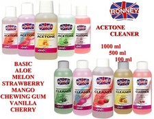 ACETONE / CLEANER Polish UV Nails Remover (Fragrance)-1000 ml 500 ml /100 ml