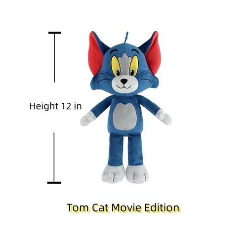 Tom and Jerry doll cute soothing plush toy sleeping pillow children gift 12in - Picture 2 of 5