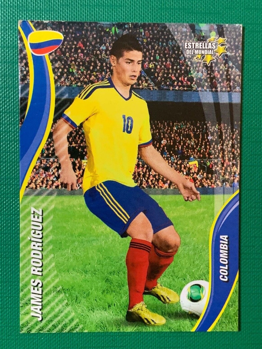 BRAZIL 2014 #044 JAMES RODRIGUEZ CARD FIFA WORLD CUP 2014, South