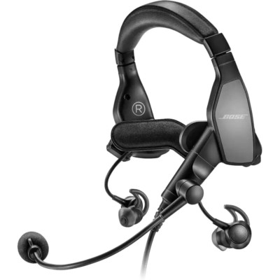 Factory Refurbished Bose ProFlight 2 Aviation Headset - Bluetooth Dual GA Plugs