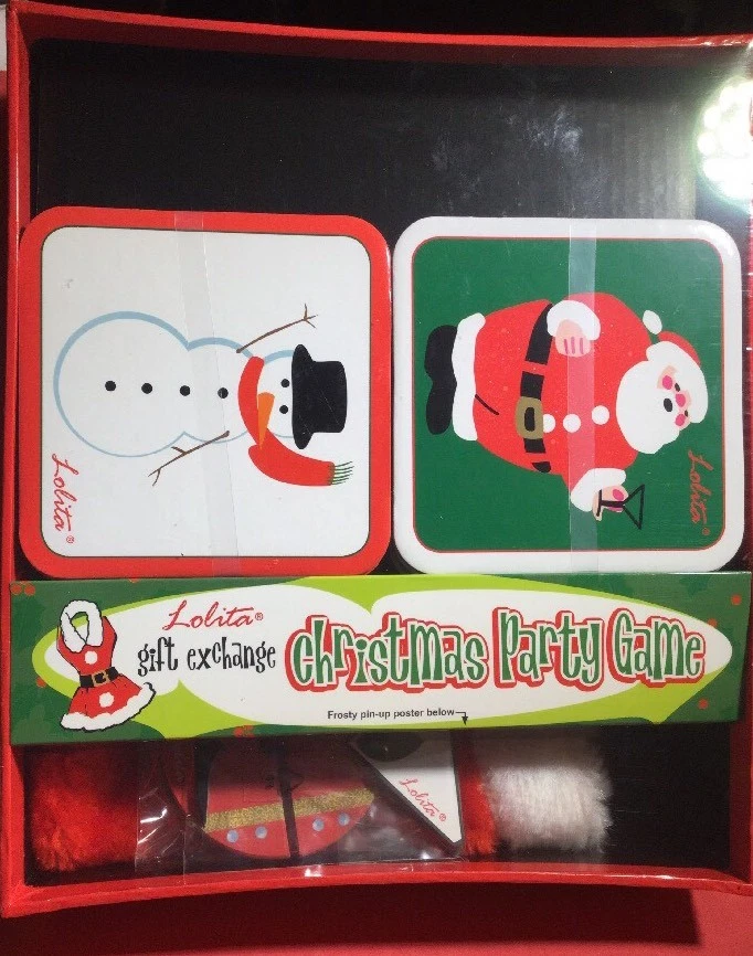 洛丽塔 ~ 礼品交换圣诞派对游戏 ~ 全新!!!  C. R. Gibson ~ Hilarious! — 第 2/4 张图片
