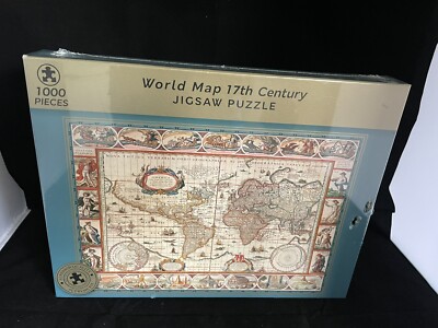 M&S 17. Jahrhundert Weltkarte Puzzle versiegelt