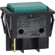 Luz Indicadora Neon R-TECH 420017, Verde, 240V