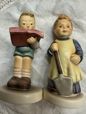 Lot Of 2 Hummel Figurines “Garden Treasures 1998/9” & “Honor Student 2000/1”