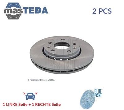 ADR164302 BREMSSCHEIBEN SATZ VORNE BLUE PRINT 2PCS NEU OE QUALITÄT