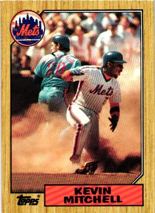 1987 Topps #653 Kevin Mitchell